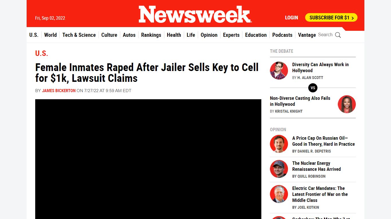 Female Inmates Raped After Jailer Sells Key to Cell for $1k ... - Newsweek